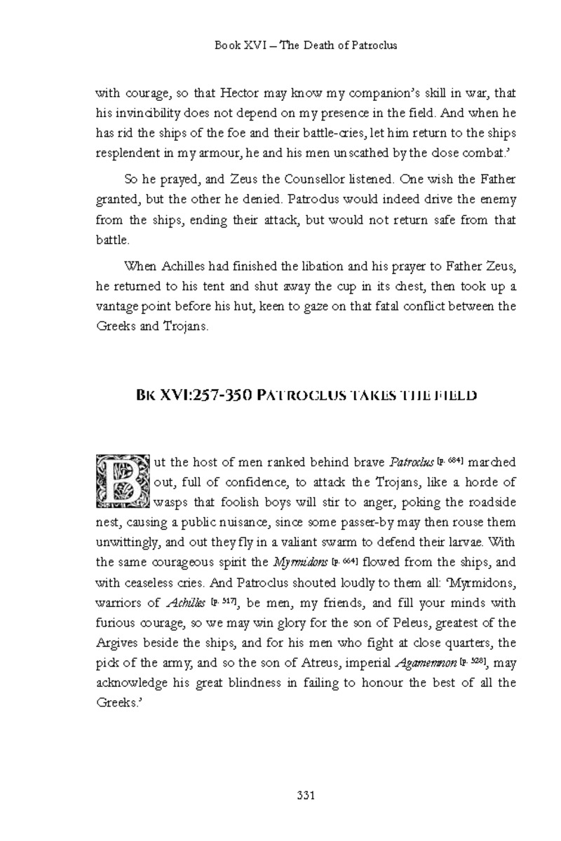 The Iliad - Page 325